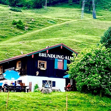 Bruendling-Alm Berggasthof Auf 1167M Auf Dem Hochfelln Hotel Bergen  Ngoại thất bức ảnh