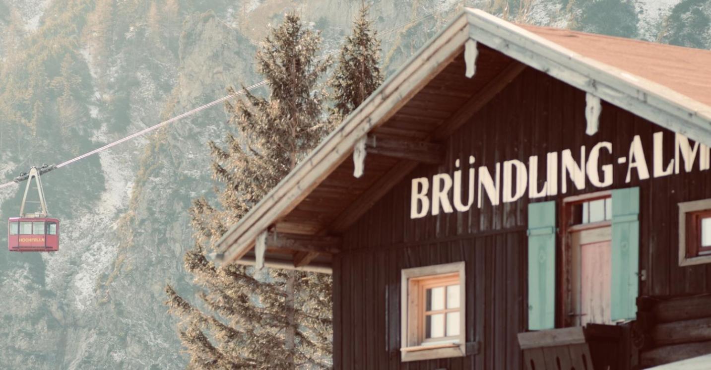 Bruendling-Alm Berggasthof Auf 1167M Auf Dem Hochfelln Bergen  Ngoại thất bức ảnh