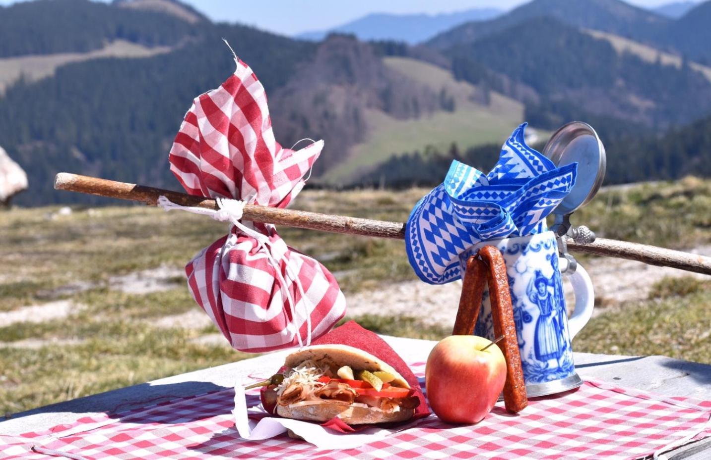 Bruendling-Alm Berggasthof Auf 1167M Auf Dem Hochfelln Hotel Bergen  Ngoại thất bức ảnh